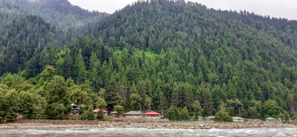 Indian Occupied Jammu Kashmir across River Neelum in Keran, Neelum Valley